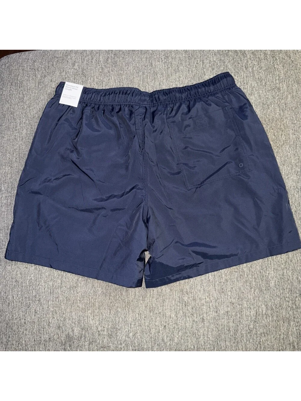 Nike Club Flow Men’s XL Woven Lined Shorts Obsidian/White FN3307-451 New